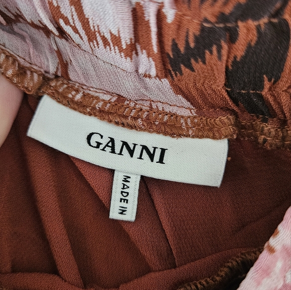 GANNI two piece tabard tunic and pant set size S or M. Pajama jam! - Picture 14 of 16